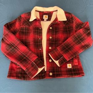 Women’s Carhartt Fleece Plaid Jacket